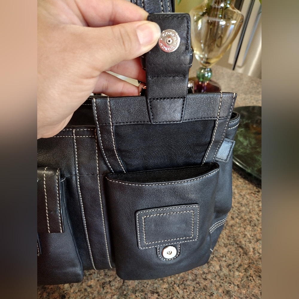 Coach Leather Soho Tote - Picture 11 of 17